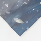 Grote Pyreneeën Hond Rijden Motorfiets Kerstmis Fleece Deken (Hoek)