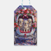 Grote Pyreneeën Hond Valentijnsdag  Cadeaulabel (Achterkant)