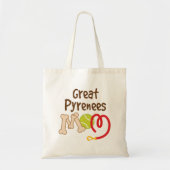 Grote Pyreneeën Hondenras Mam Gift Tote Bag (Voorkant)
