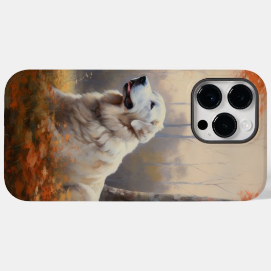 Grote Pyreneeën in de herfst laat Herfst inspirere Case-Mate iPhone Case (Achterkant (horizontaal))