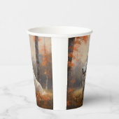 Grote Pyreneeën in de herfst laat Herfst inspirere Papieren Bekers (Rechts)