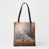 Grote Pyreneeën in de herfst laat Herfst inspirere Tote Bag (Voorkant)