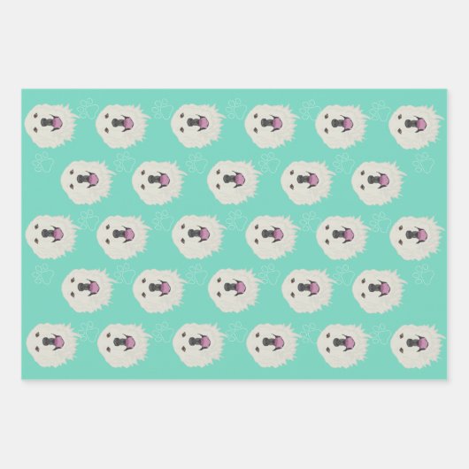 Grote Pyreneeën  Inpakpapier Vel (Voorkant 3)