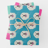 Grote Pyreneeën Inpakpapier Vel (In situ)