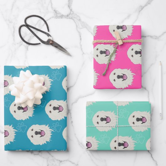 Grote Pyreneeën  Inpakpapier Vel (Voorkant)