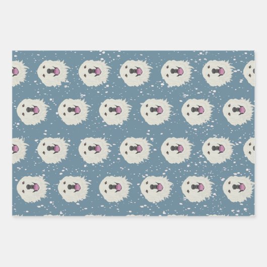 Grote Pyreneeën Inpakpapier Vel (Voorkant 3)