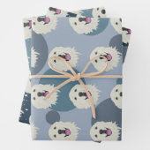 Grote Pyreneeën Inpakpapier Vel (In situ)