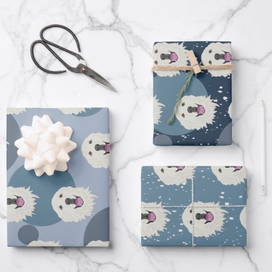 Grote Pyreneeën Inpakpapier Vel (Voorkant)