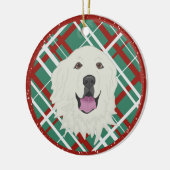 Grote Pyreneeën Keramisch Ornament (Links)