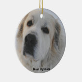 Grote Pyreneeën Keramisch Ornament (Rechts)