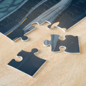 Grote Pyreneeën Kerst Feestelijke reis Legpuzzel (Zijkant)