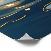 Grote Pyreneeën Kerst Feestelijke reis Poster (Hoek)