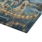 Grote Pyreneeën Kerst Feestelijke reis Snijplank (Hoek)