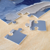 Grote Pyreneeën Kerstboot Vakantie Legpuzzel (Zijkant)