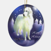 Grote Pyreneeën kerstcadeaus Ornament (Links)