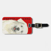 Grote Pyreneeën-kleurenblok Bagagelabel (Voorkant horizontaal)