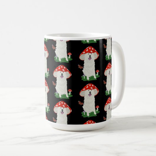 Grote Pyreneeën Koffiemok (Voorkant rechts)