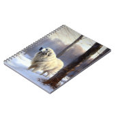 Grote Pyreneeën Laat het sneeuwen Kerstmis Notitieboek (Linkerzijde)