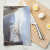 Grote Pyreneeën Laat het sneeuwen Kerstmis Theedoek (Quarter Fold)