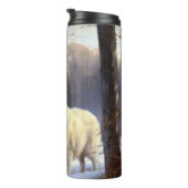 Grote Pyreneeën Laat het sneeuwen Kerstmis Thermosbeker (Geroteerd rechts)
