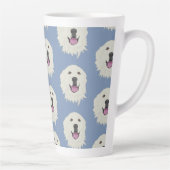 Grote Pyreneeën Latte Mok (Rechts)