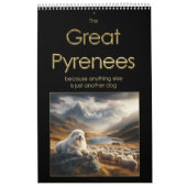 Grote Pyreneeën leuke kalender (Hoes)