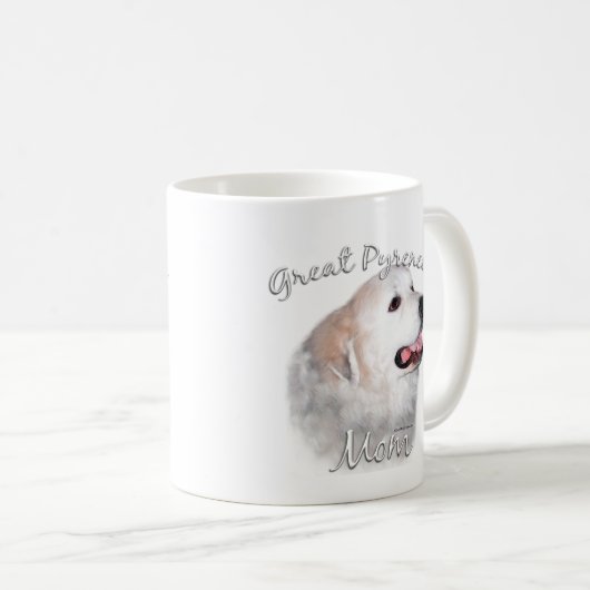 Grote Pyreneeën Mam 2 Koffiemok (Voorkant rechts)