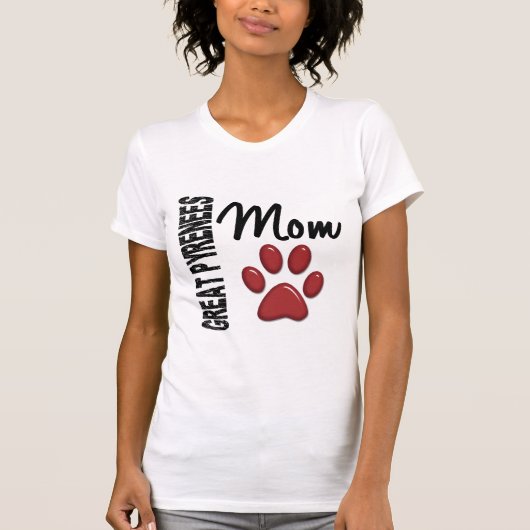 Grote Pyreneeën Mam 2 T-shirt (Voorkant)