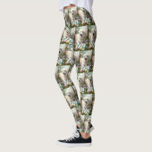 Grote Pyreneeën met Pasen Eieren Leggings (Links)