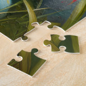 Grote Pyreneeën met Pasen Eieren Legpuzzel (Zijkant)