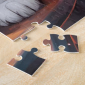 Grote Pyreneeën Moeder en Puppies met Milkshakes Legpuzzel (Zijkant)