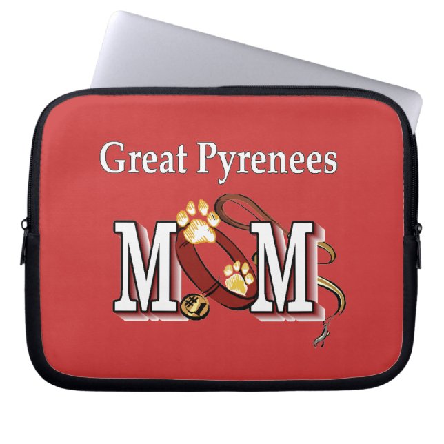Grote Pyreneeën Moeder Laptop Sleeve (Voorkant)