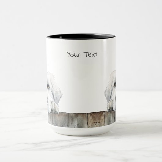 Grote Pyreneeën Mok (Midden)