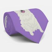 Grote Pyreneeën Mountain Dog Stropdas (Opgerold)