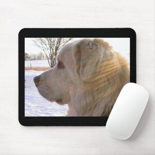 Grote Pyreneeën Mousepad Muismat (Met muis)