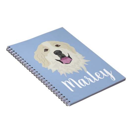  Grote Pyreneeën Notitieboek (Rechterzijde)