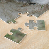 Grote Pyreneeën ontmoeten baby geit puzzel Legpuzzel (Zijkant)