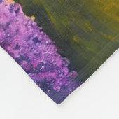 Grote Pyreneeën op een peddel: een Schilderachtig Fleece Deken (Hoek)