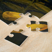 Grote Pyreneeën op een peddel: een Schilderachtig  Legpuzzel (Zijkant)