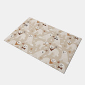 Grote Pyreneeën Paws en Botten Doormat Deurmat (Schuin)