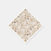 Grote Pyreneeën Paws en Botten Napkins Servet (Hoek)