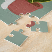 Grote Pyreneeën-Planten Legpuzzel (Zijkant)