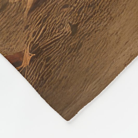 Grote Pyreneeën Puppy Herfst Delight Pompoen Fleece Deken (Hoek)