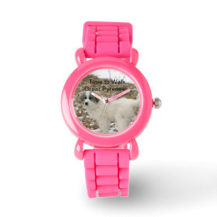 Grote pyreneeën Puppy Watch Horloge