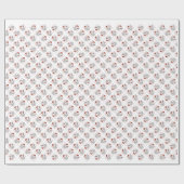 Grote Pyreneeën Santa Paws Cadeaupapier (Vlak)