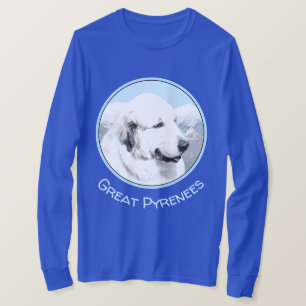 Grote Pyreneeën schilderen - Oorspronkelijke hond T-shirt