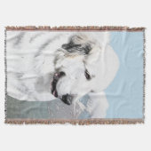 Grote Pyreneeën schilderen - Oorspronkelijke honde Deken (Voorkant)