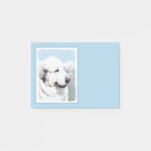 Grote Pyreneeën schilderen - Oorspronkelijke honde Post-it® Notes (Voorkant)