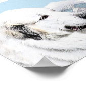 Grote Pyreneeën schilderen - Oorspronkelijke honde Poster (Hoek)