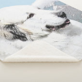 Grote Pyreneeën schilderen - Oorspronkelijke honde Sherpa Deken (3/4)